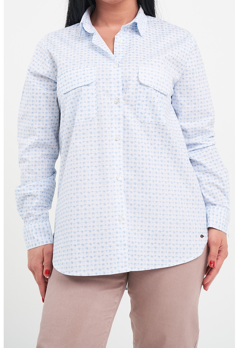 Camasa relaxed-fit cu buzunare pe piept Camasa relaxed-fit cu buzunare pe piept