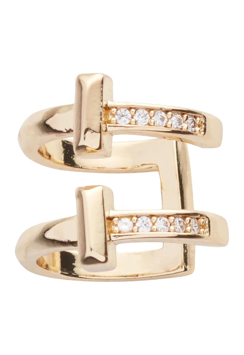 Cercel cuff cu cristale