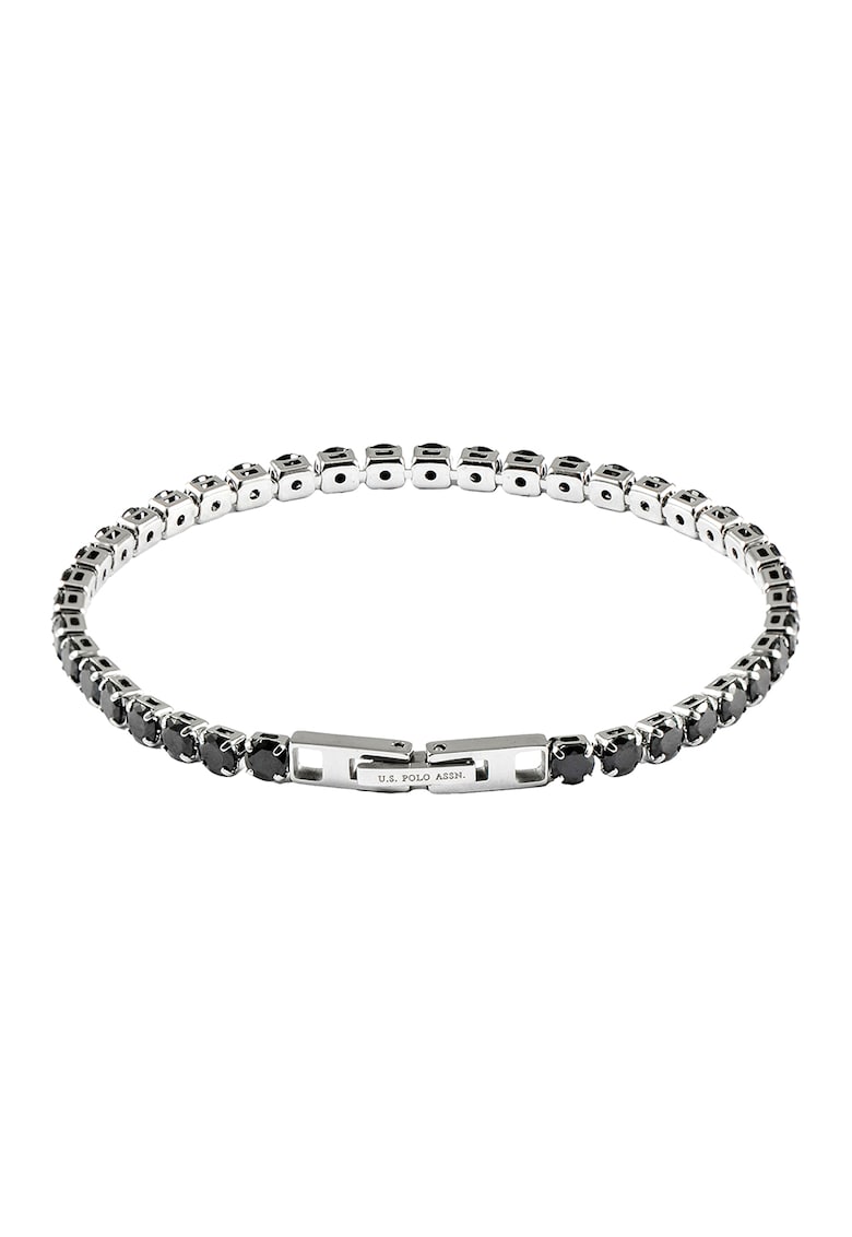 Bratara din otel inoxidabil cu cristale