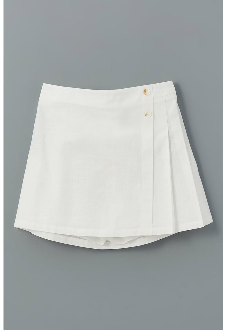 Fusta mini cu pantaloni scurti interiori