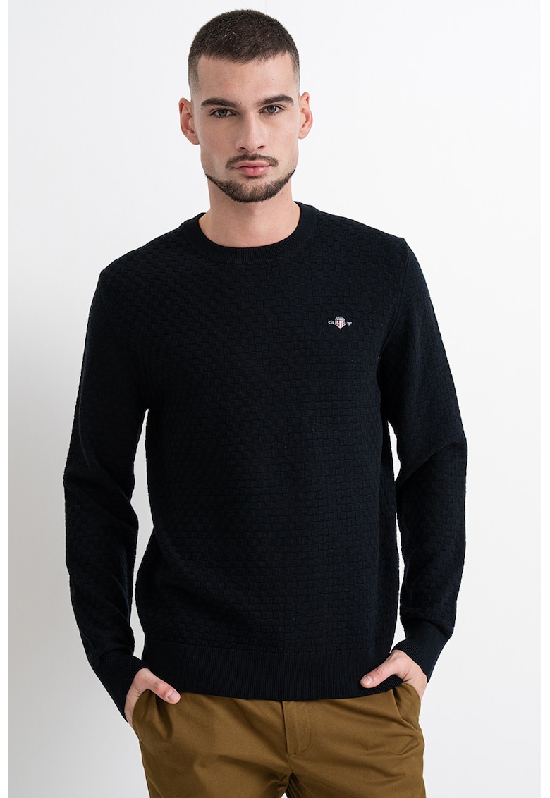 Pulover din amestec de bumbac organic