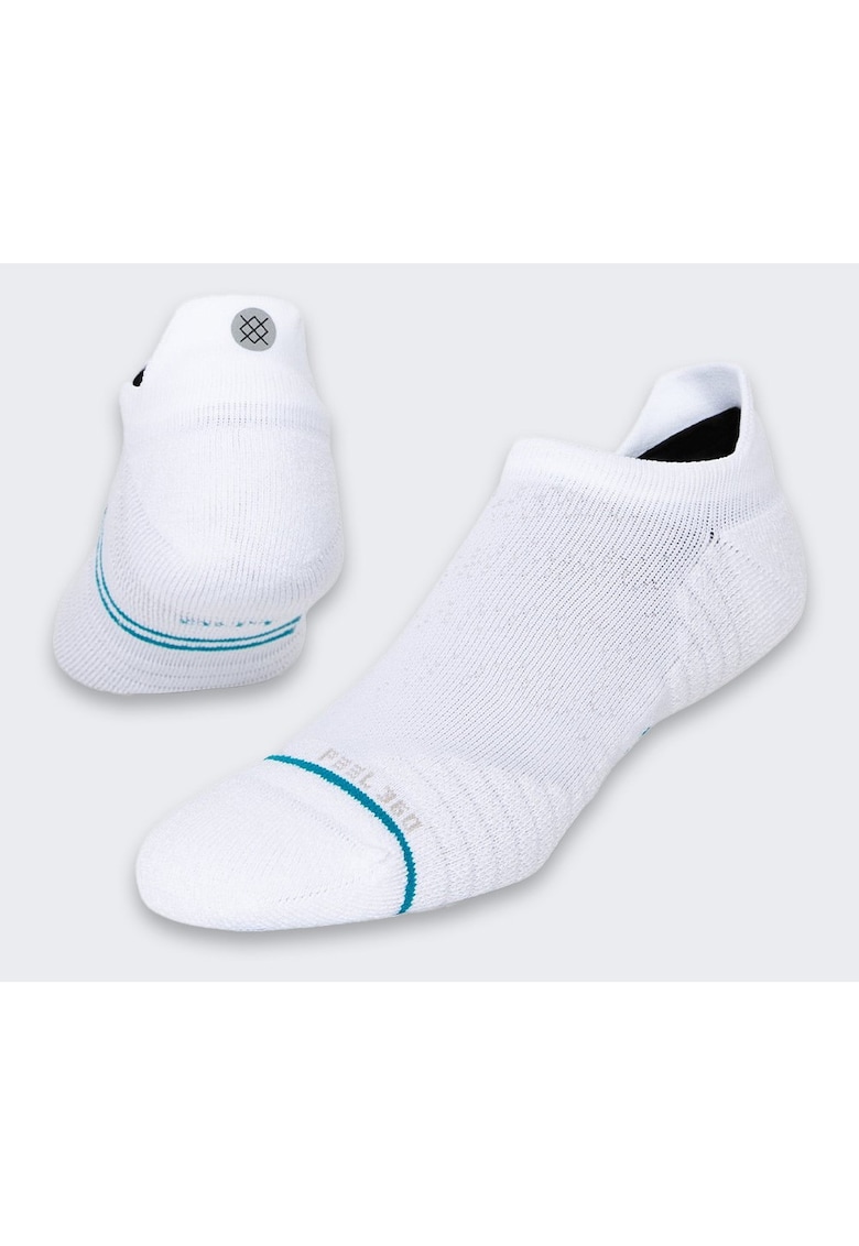 Sosete sport barbati - Skarpety Biegowe Athletic - Alb