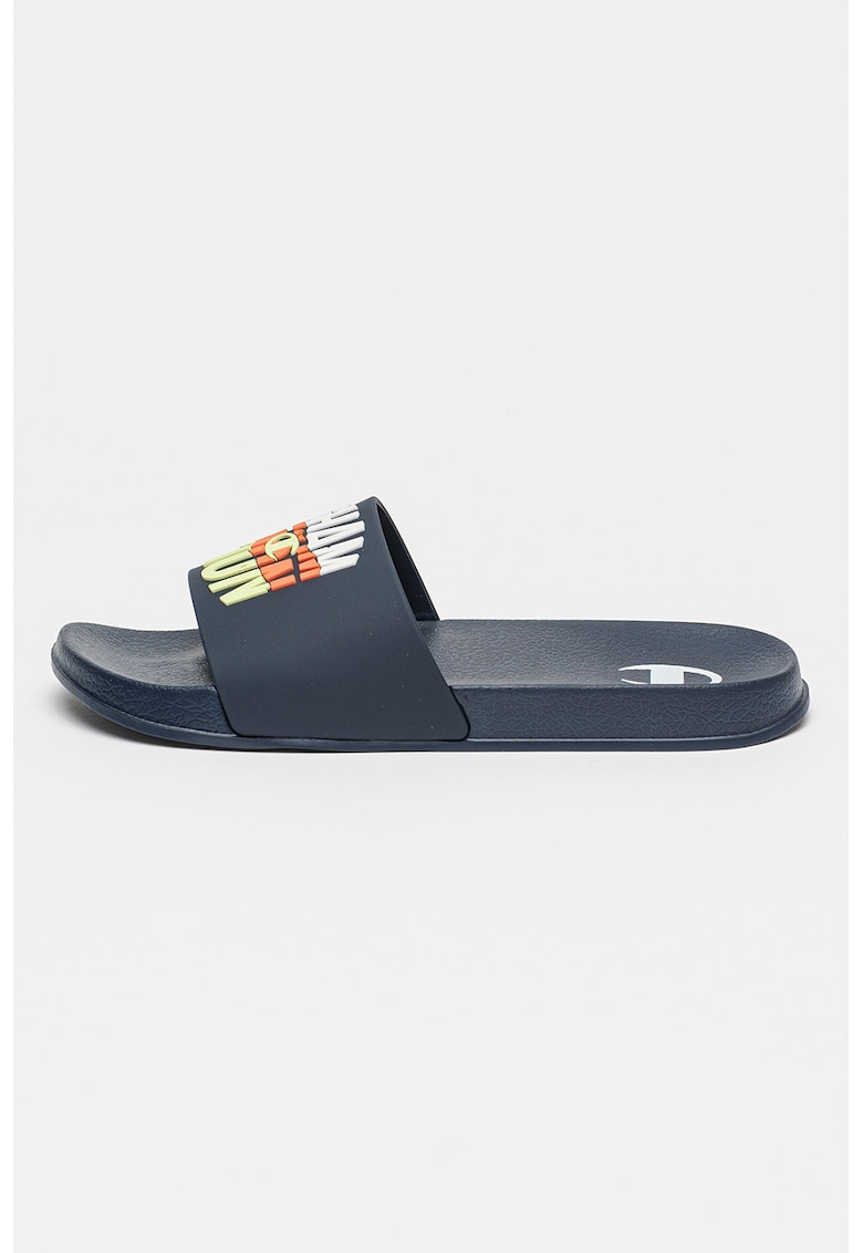 Papuci cu logo Surfy - Bleumarin