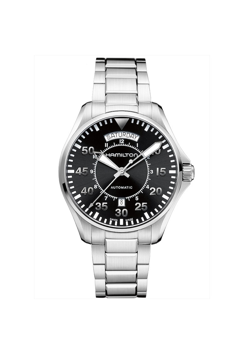 Ceas barbatesc H64615135 Automatic Argintiu