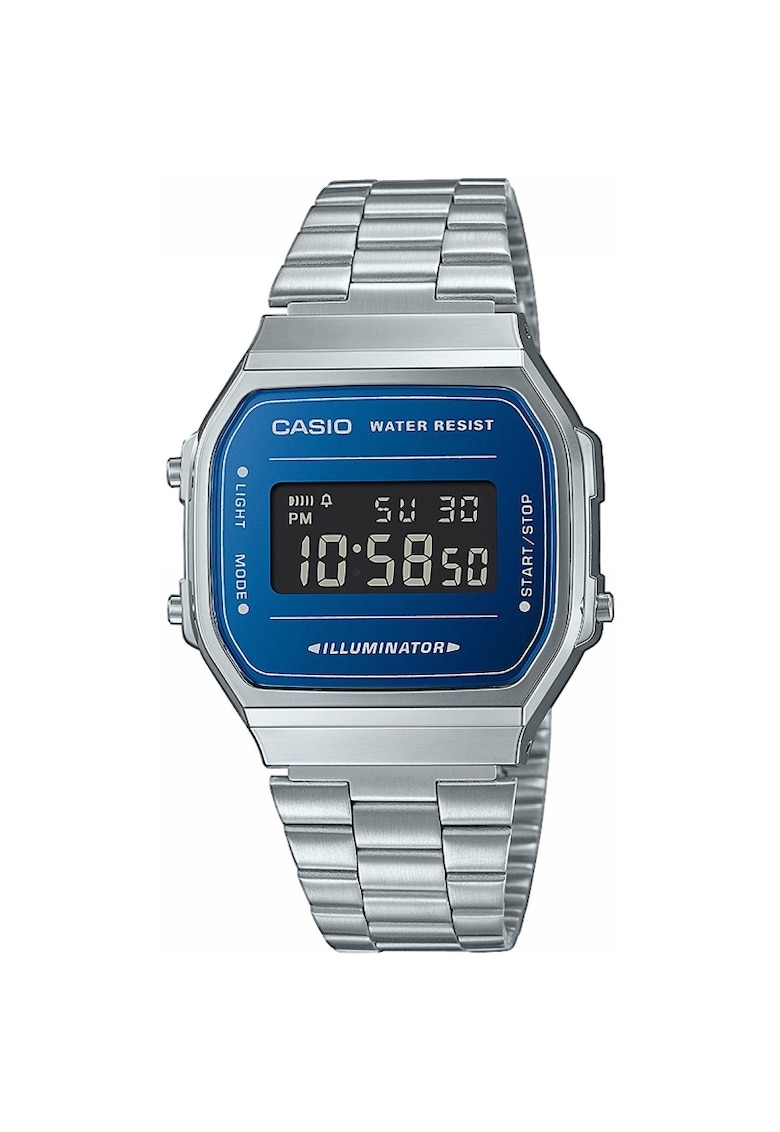 Ceas barbatesc A168WEM-2BEF Quartz Argintiu