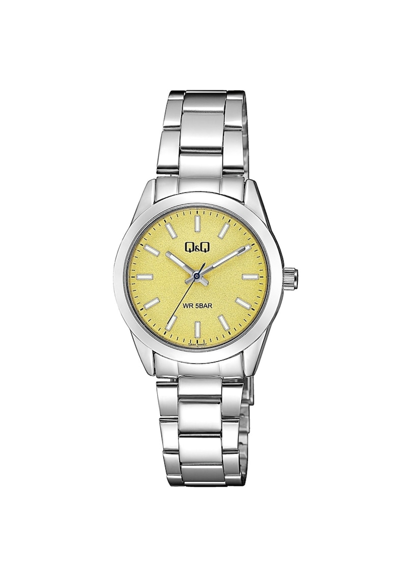 Ceas dama Q82A-004PY Quartz Argintiu