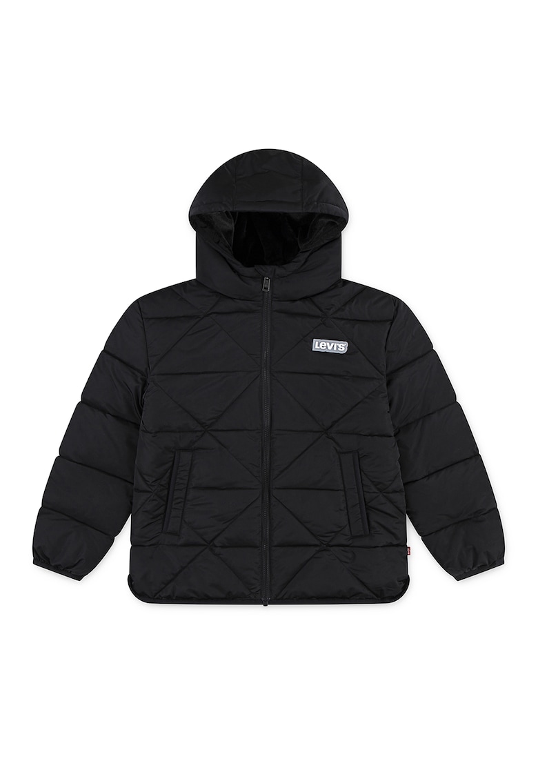 Jacheta matlasata cu gluga