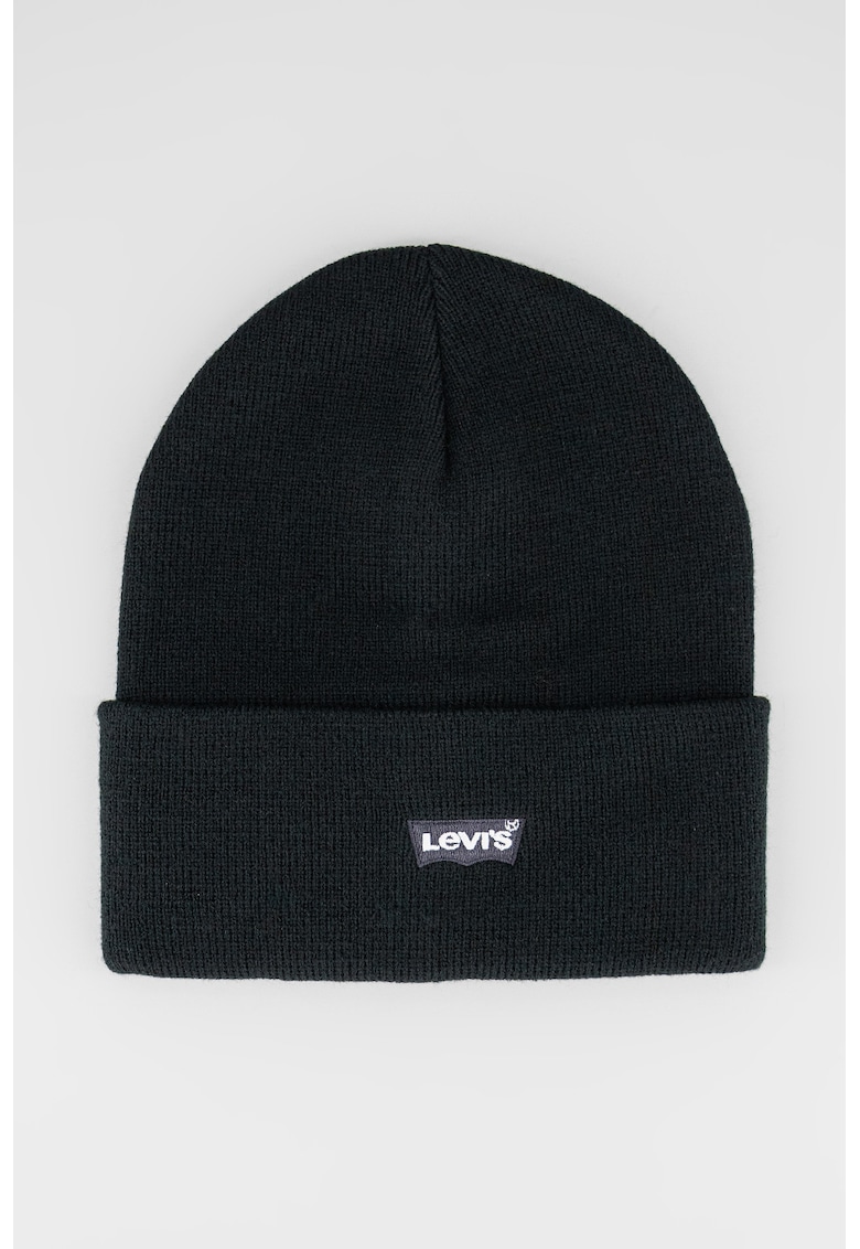 Levi's Caciula cu logo brodat Tonal - Negru