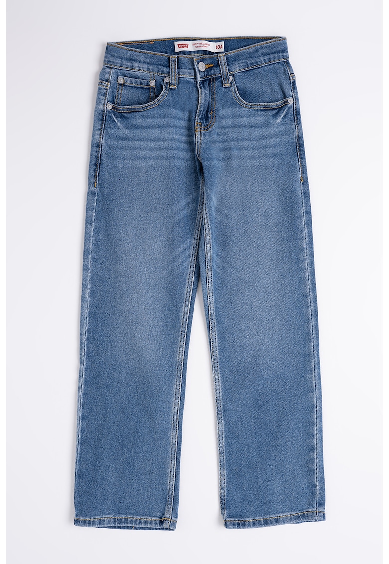 Blugi drepti relaxed fit 555™