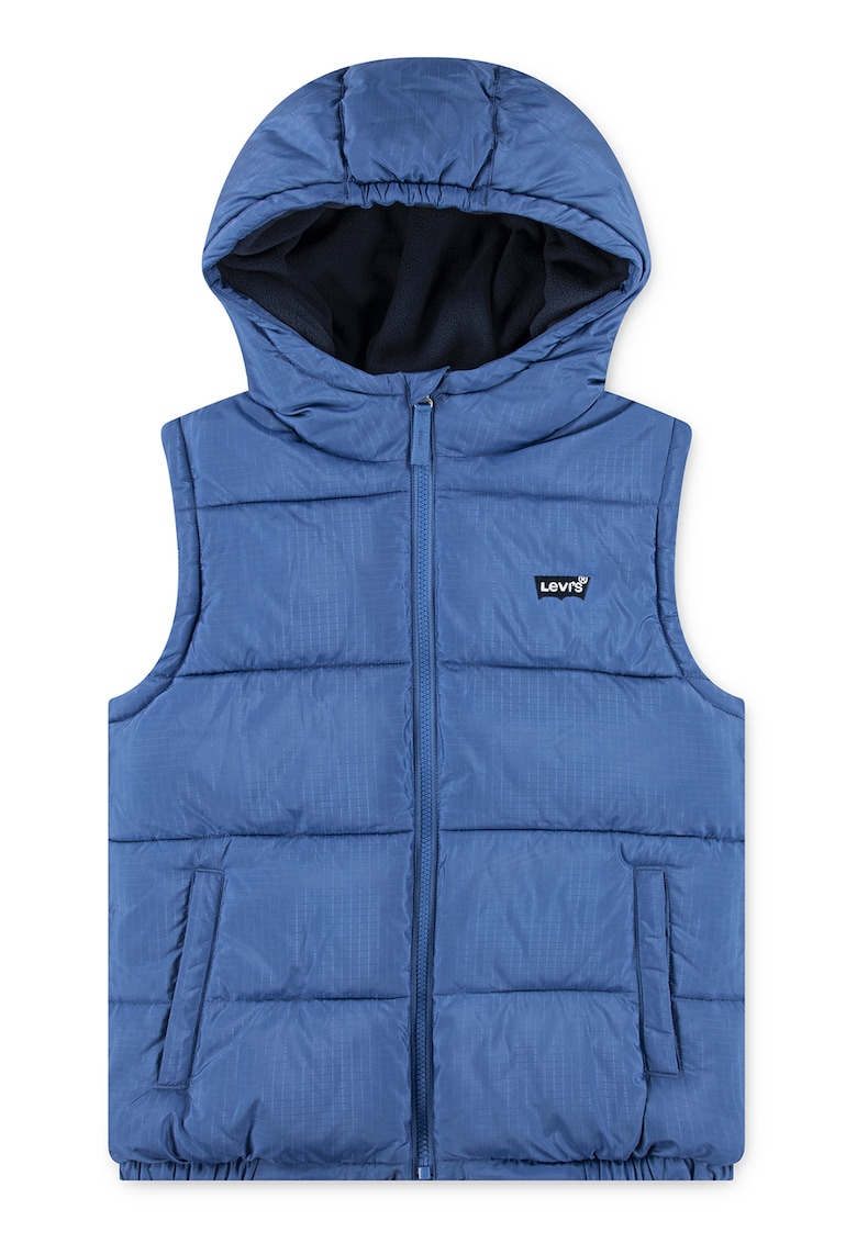 Vesta cu gluga si fermoar