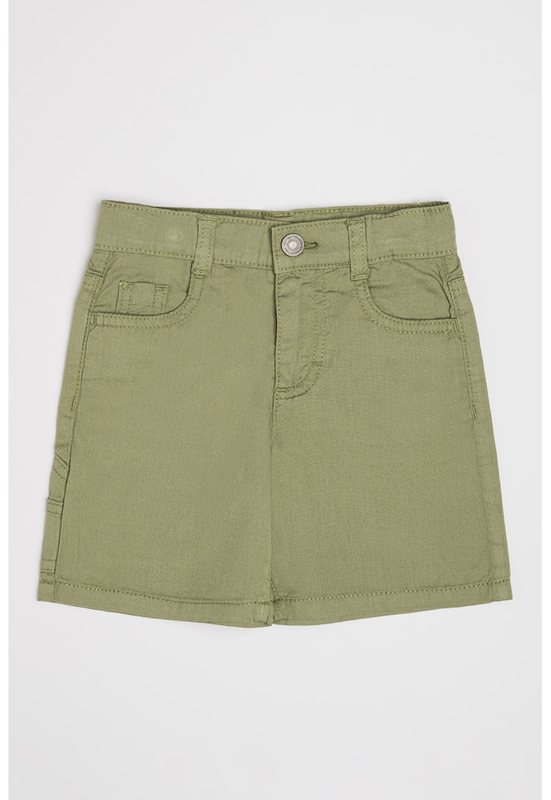 Pantaloni scurti cargo cu talie inalta Pantaloni scurti cargo cu talie inalta