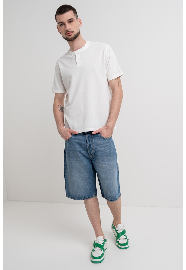 Tricou regular-fit din bumbac - Alb optic