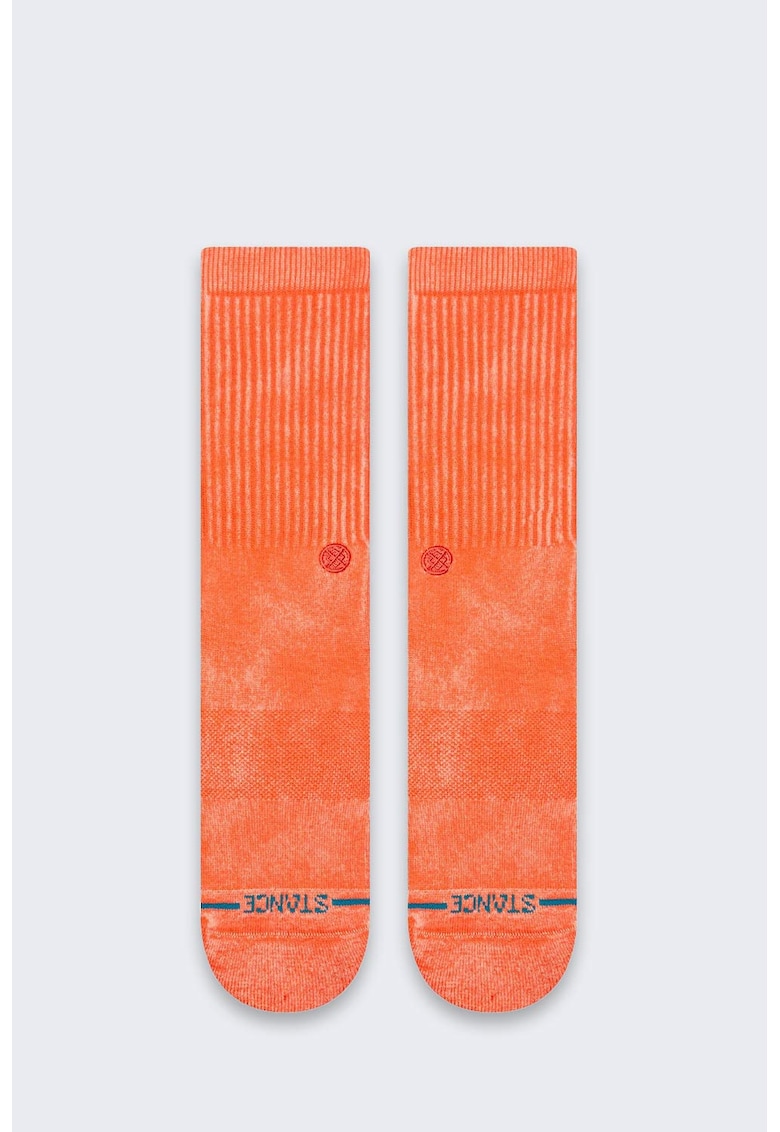 Sosete dama Icon Dyed - 1 set - coral - medii - efect de spalare bumbac L
