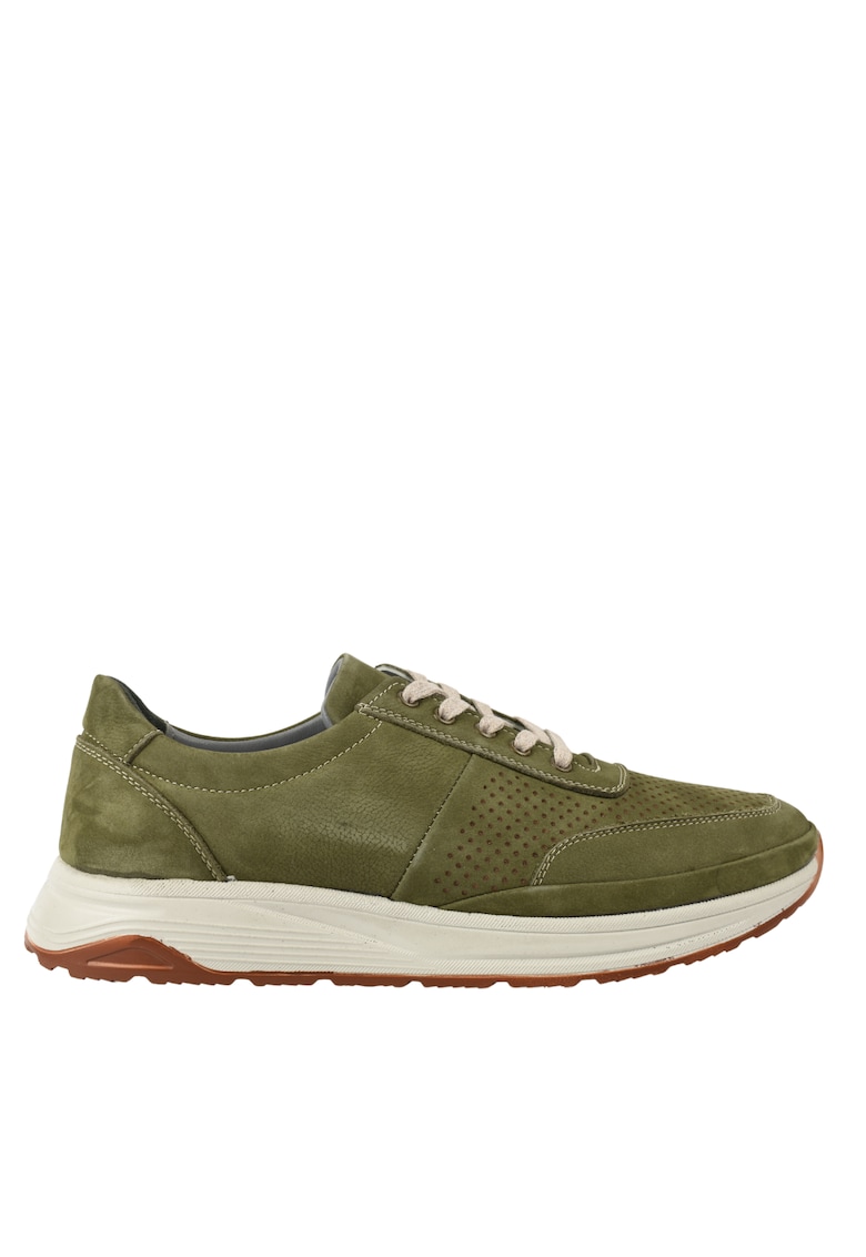 Pantofi sport - barbati - B68-835 verde - piele nabuc - Verde