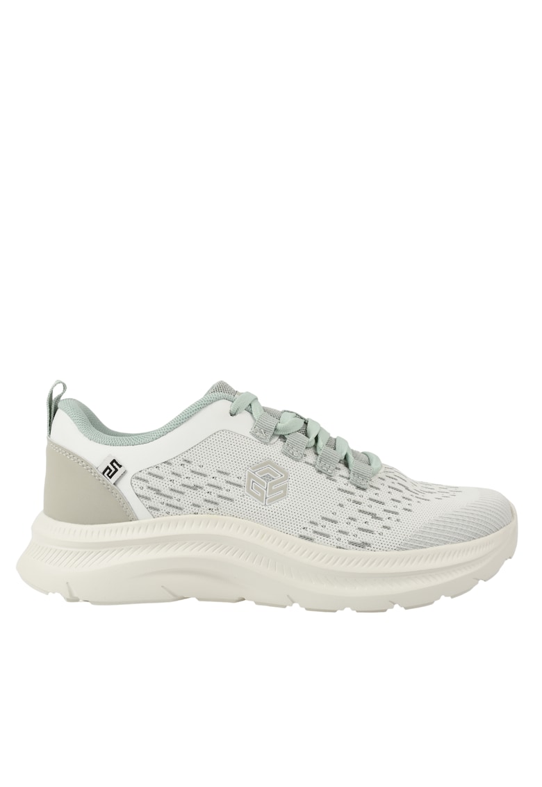 Pantofi sport - dama - D100-CL30062 alb - textil