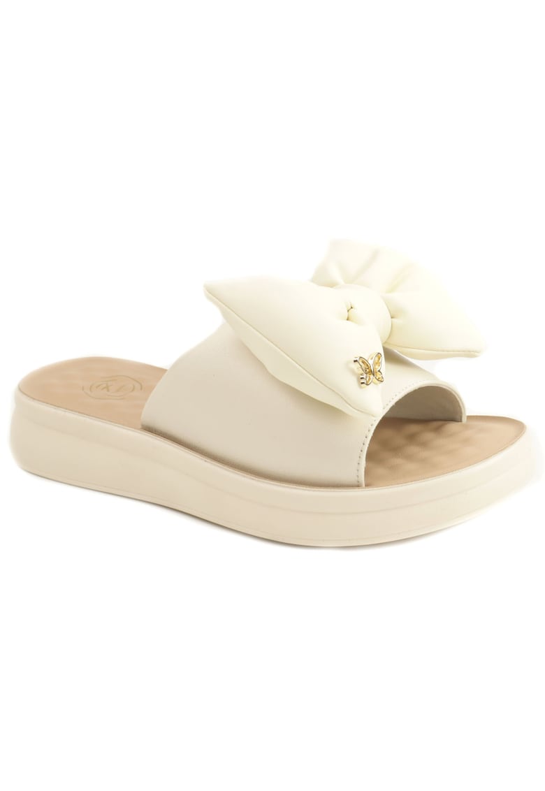 Papuci dama 28 30 - Bej