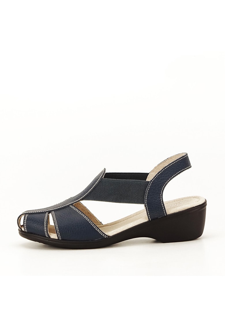 Sandale bleumarin din piele naturala Codruta 127 5595 - Bleumarin