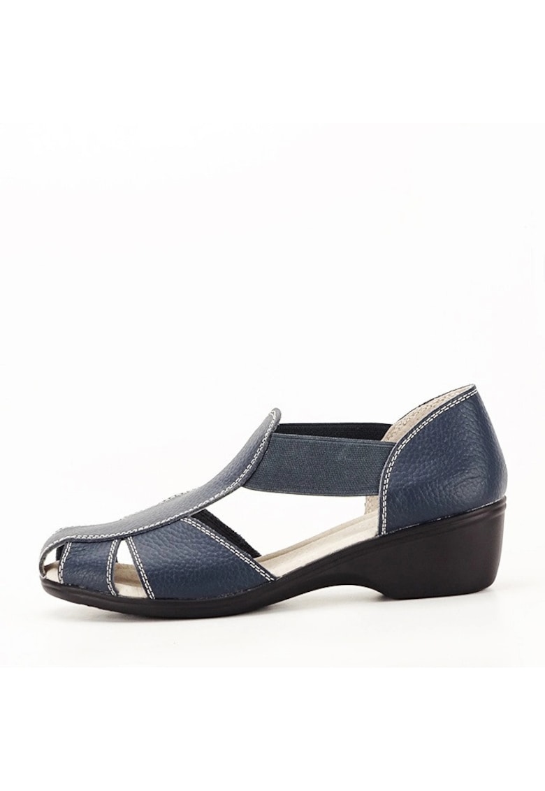 Sandale bleumarin - din piele naturala Calypso 127 5821 - Bleumarin