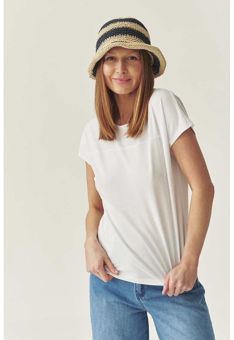 Tricou uni din amestec de modal