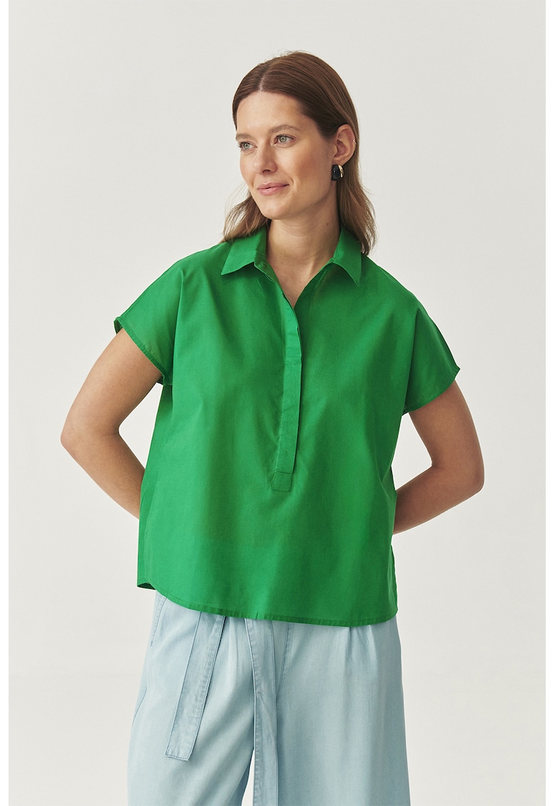 Bluza uni cu maneci scurte