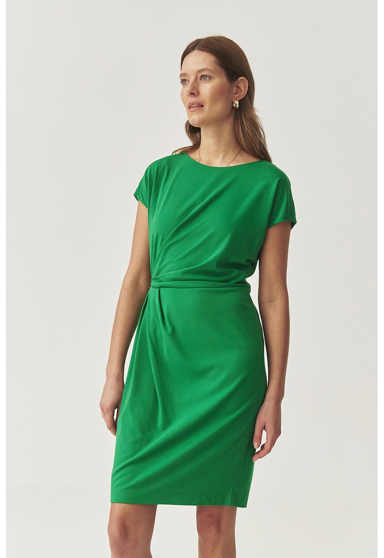 Rochie scurta cu decolteu rotund