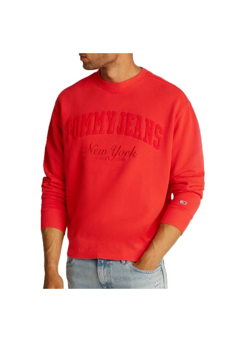 Bluza  TJM RLX VINTAGE VARSITY CREW-DM0DM20262-XME