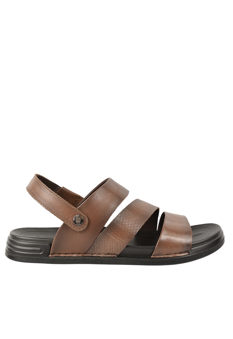 Sandale casual - barbati -  2904 - maro - piele naturala