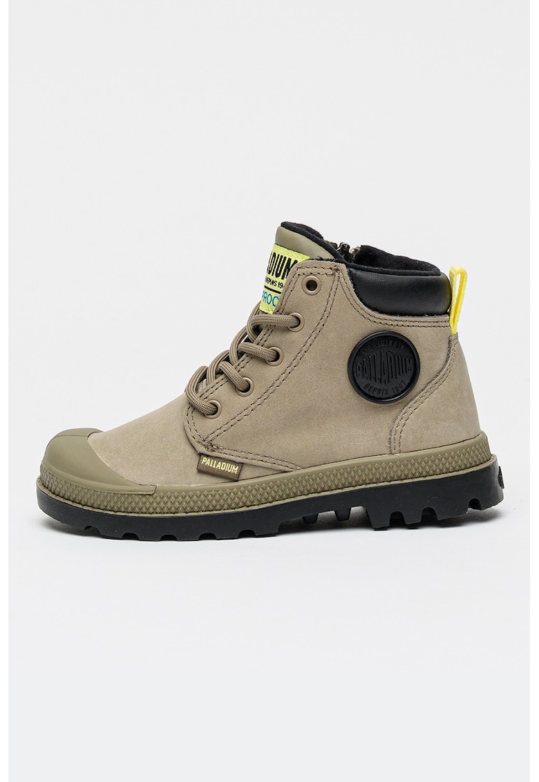 Ghete impermeabile din piele nabuc Pampa