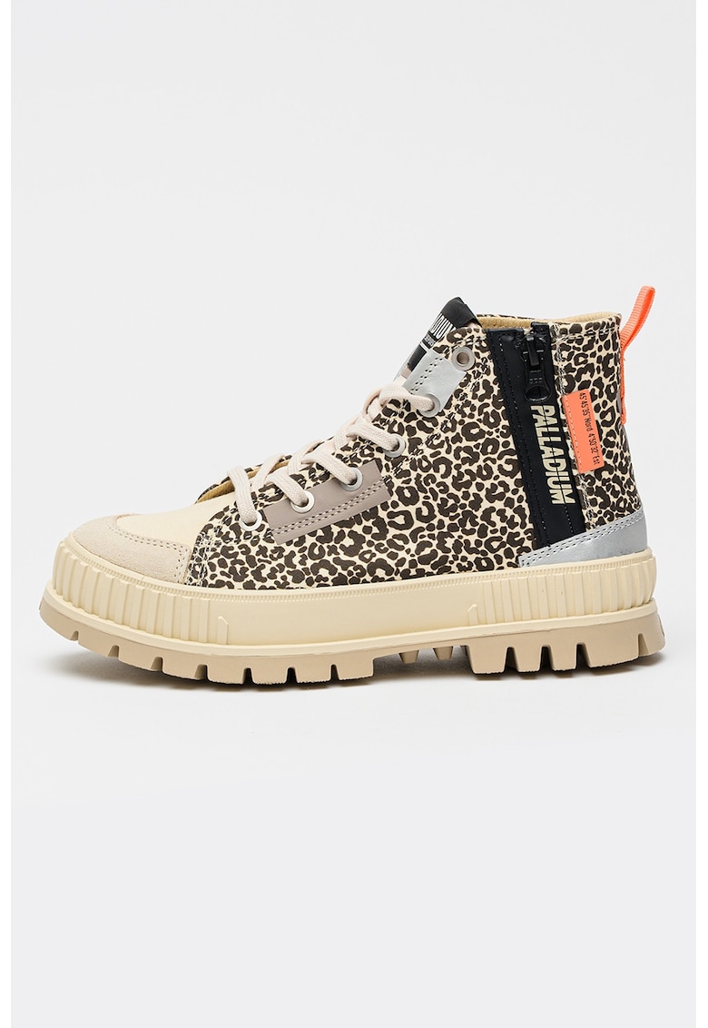 Pantofi sport cu animal print Pallashock Backzip 2