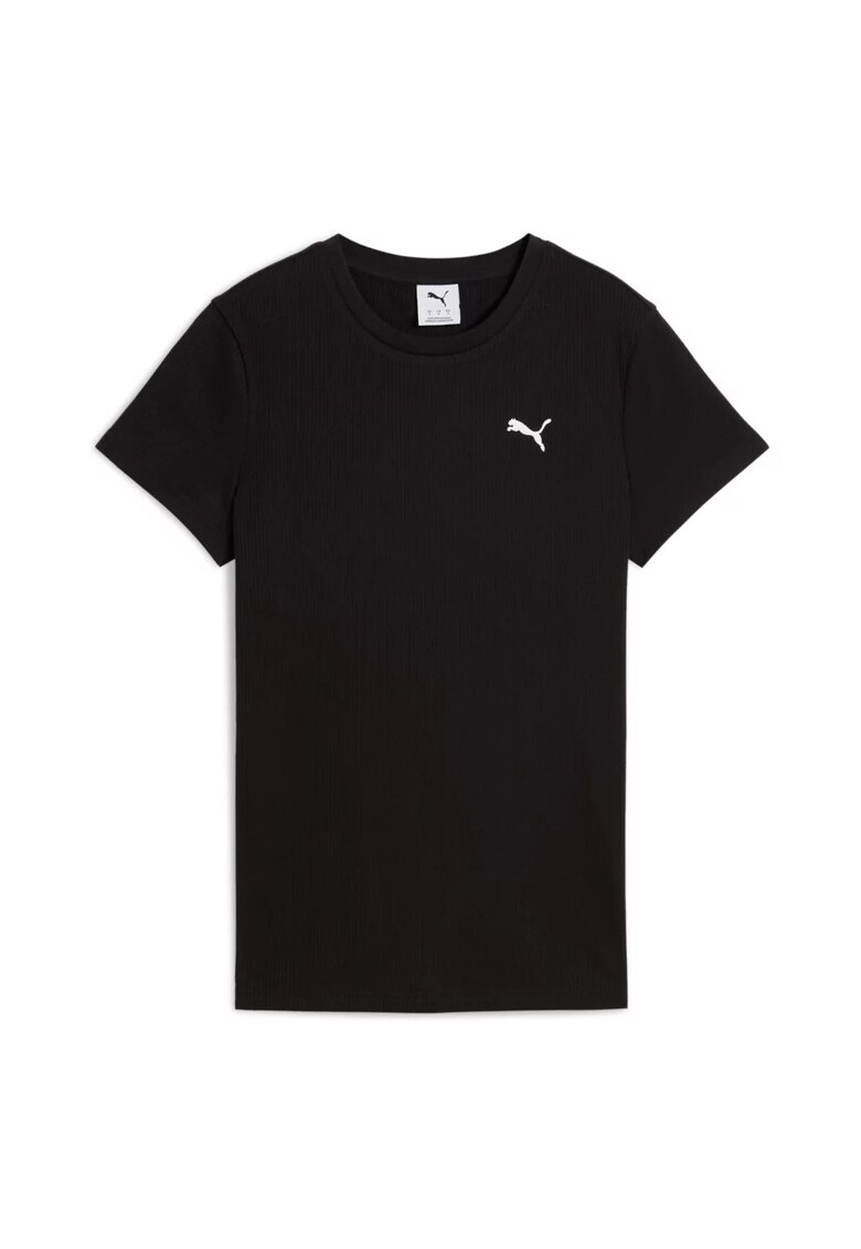 Tricou dama ESS Elevated RIb - Negru