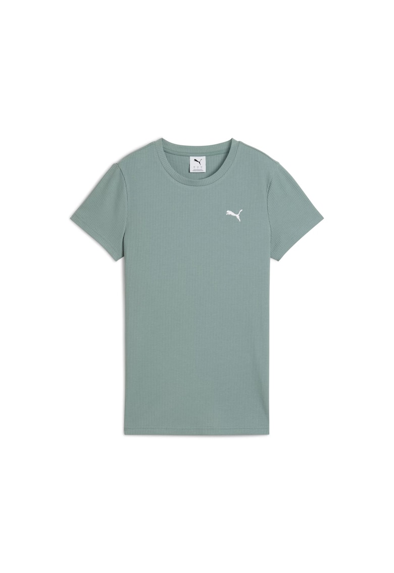 Tricou dama ES Elevated Rib - Verde