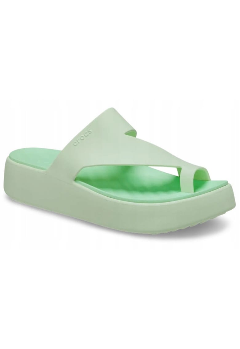 Saboti Femei Spuma Croslite - Getaway Platform Toe Loop - Verde - Verde