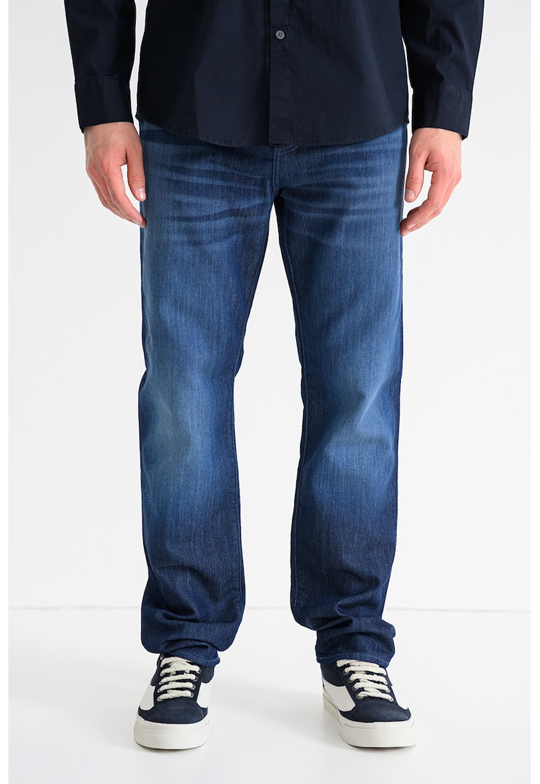 Blugi regular-fit - Albastru inchis