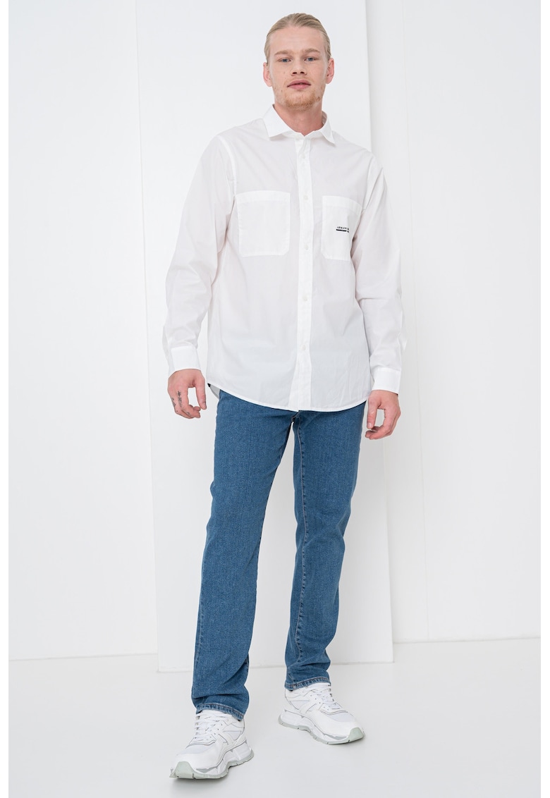 Camasa cu maneci lungi si logo