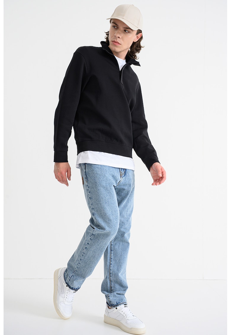 Bluza polo de trening cu model uni