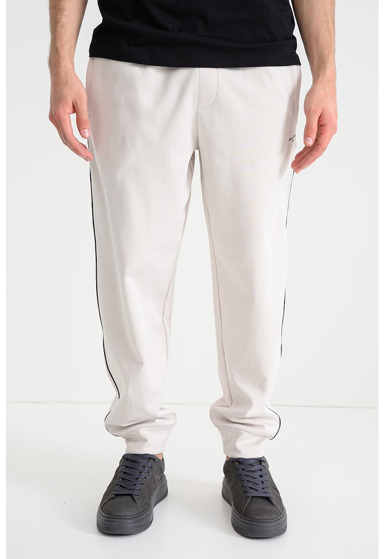 Pantaloni uni de trening cu talie elastica