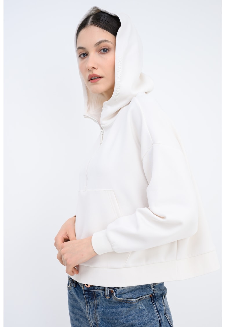 Hanorac cu fenta cu fermoar