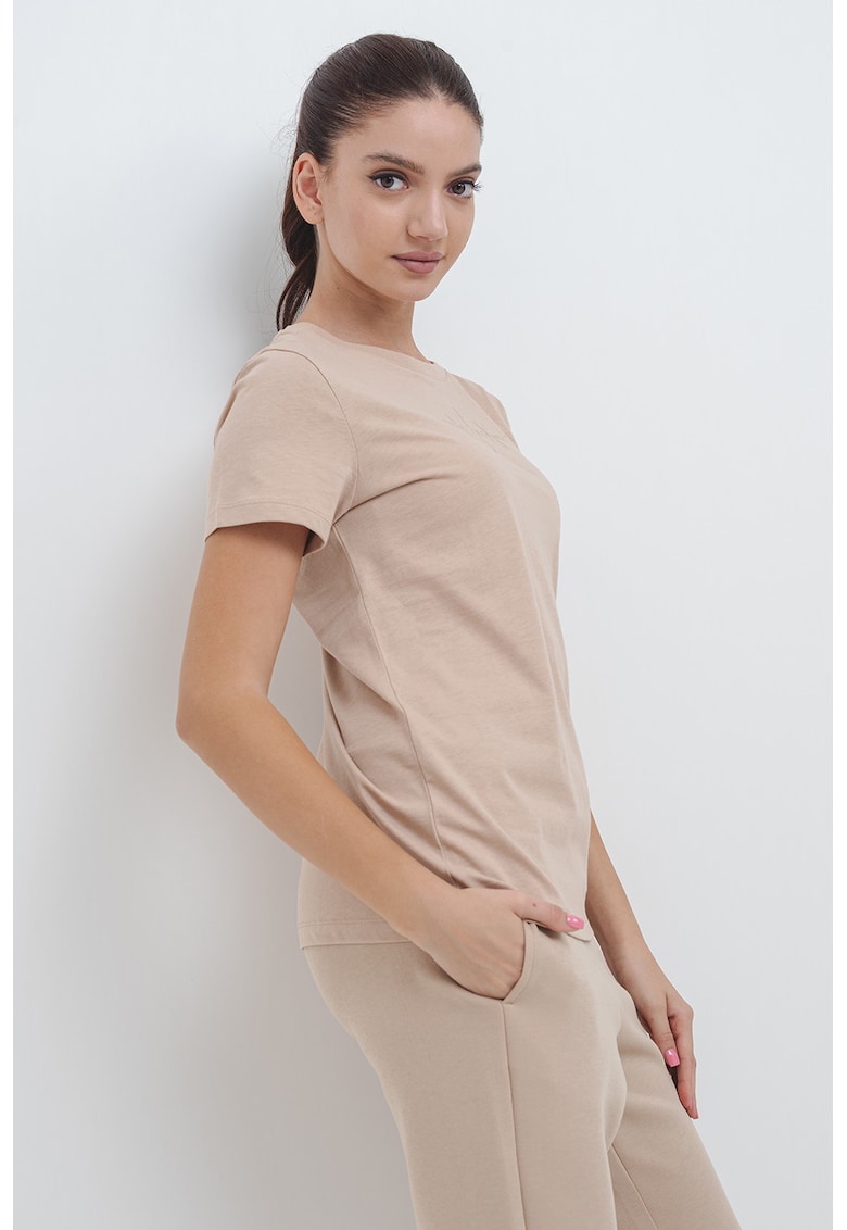 Tricou regular-fit din bumbac cu logo