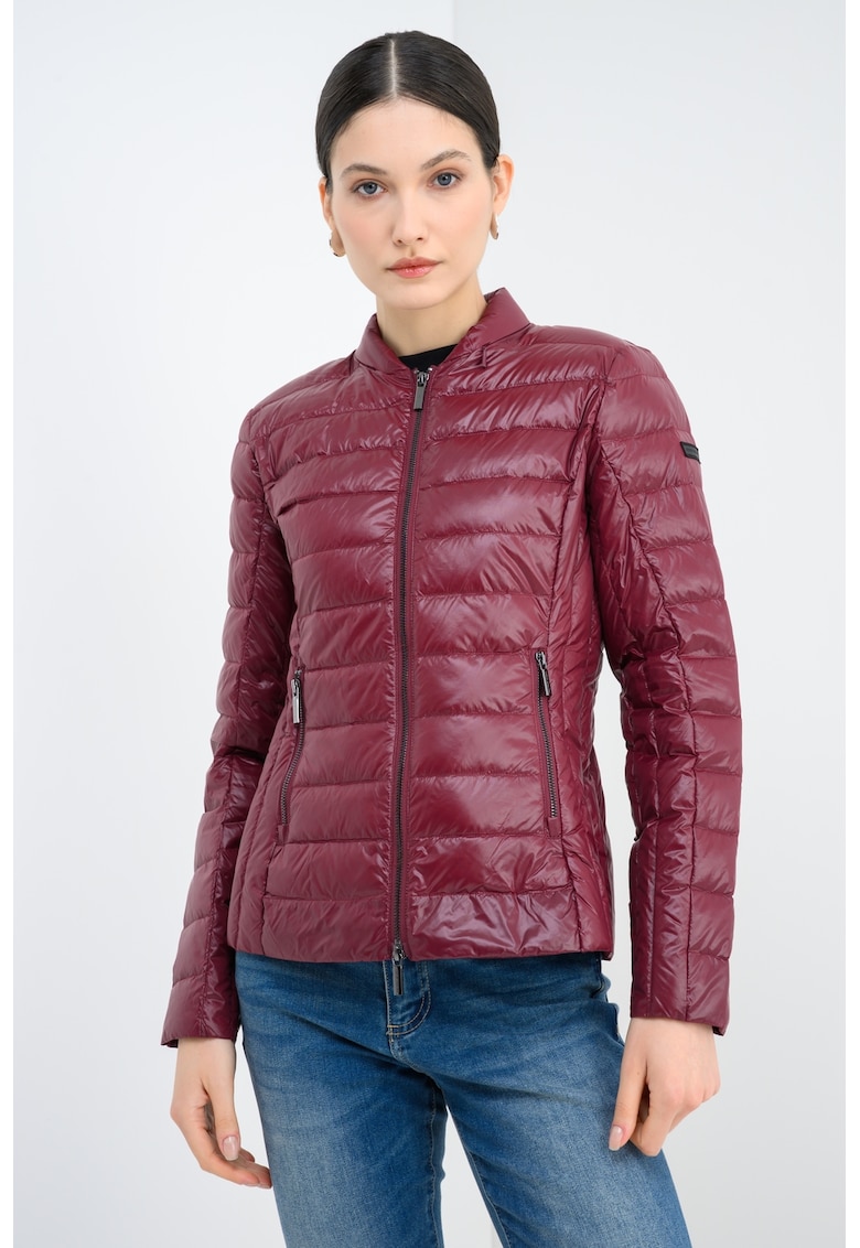 Jacheta cu buzunare cu fermoar