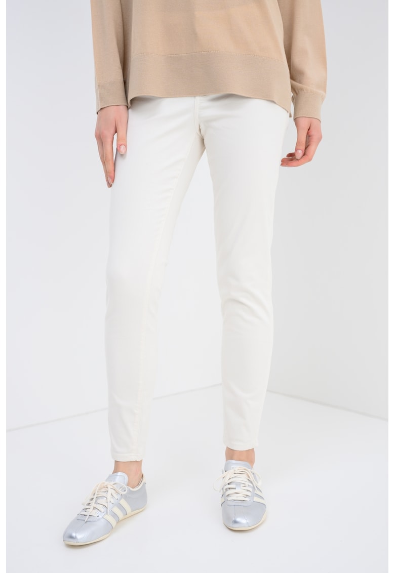 Blugi super skinny cu talie medie