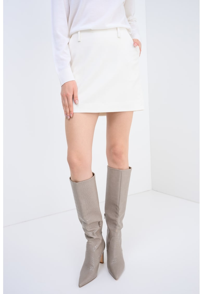 Fusta dreapta cu buzunare laterale