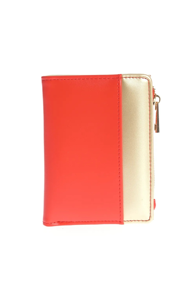Portofel bicolor din piele ecologica -  Paris