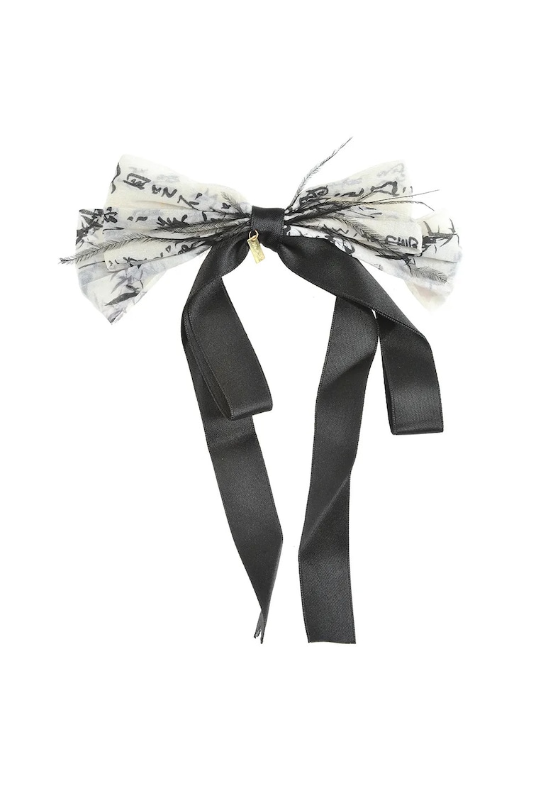 Clama de par cu funda si panglici