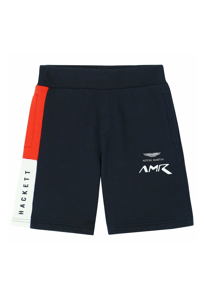 Pantaloni scurti sport baieti  albastru marin - 100% bumbac - stil clasic - confort zilnic