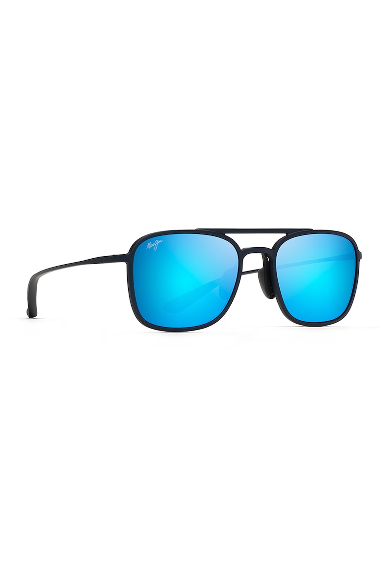 Ochelari de soare aviator unisex cu lentile polarizate - Negru