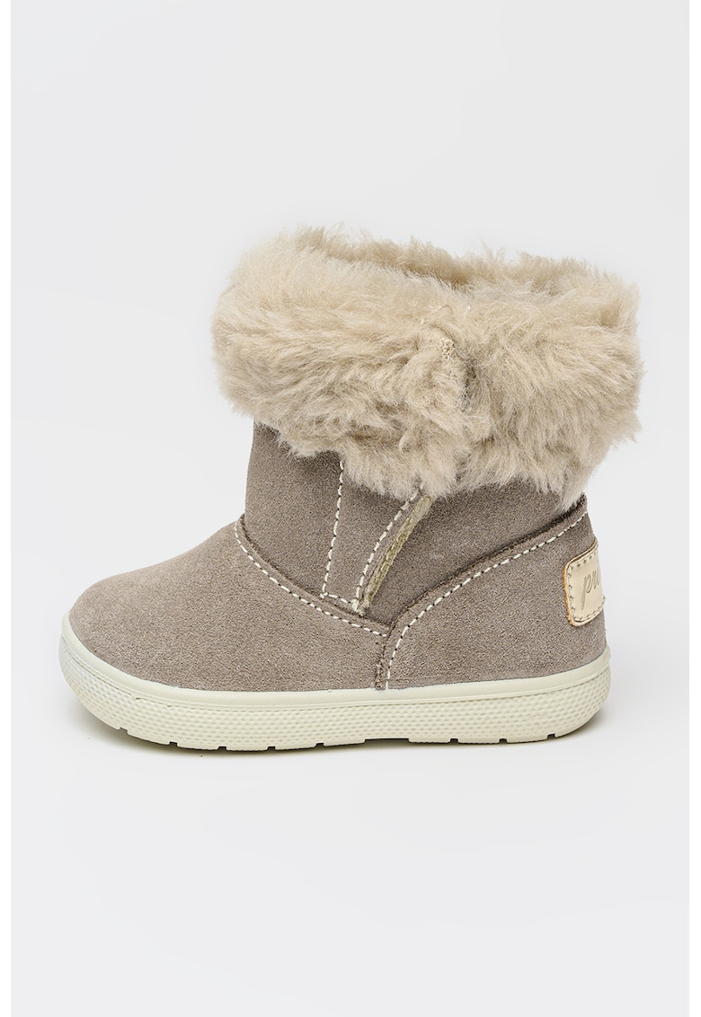 Ghete de piele intoarsa - fara inchidere