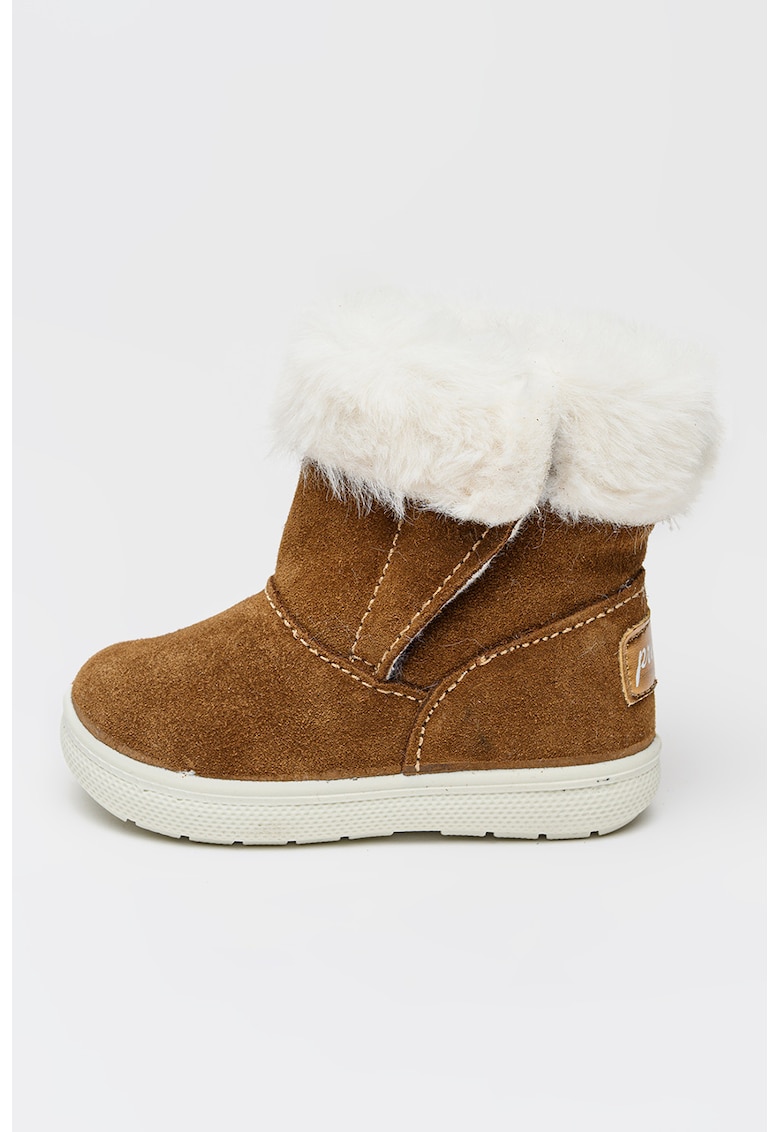 Ghete de piele intoarsa - fara inchidere