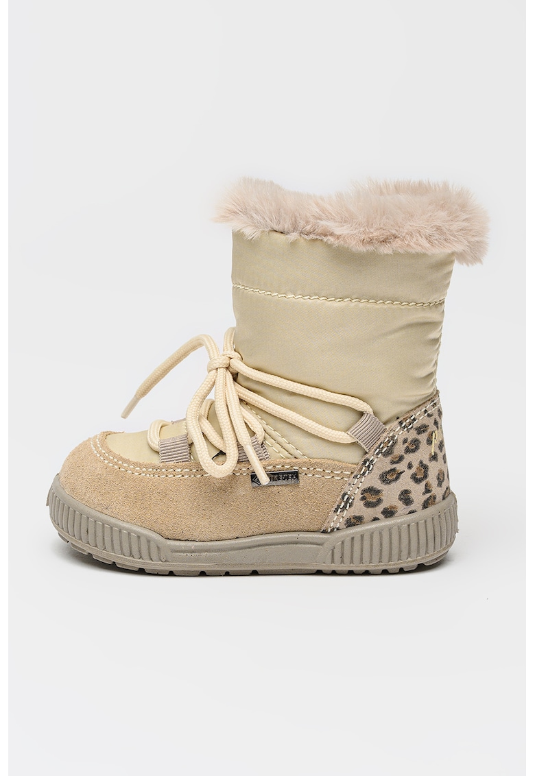 Ghete de iarna cu piele intoarsa si tehnologie Gore-Tex