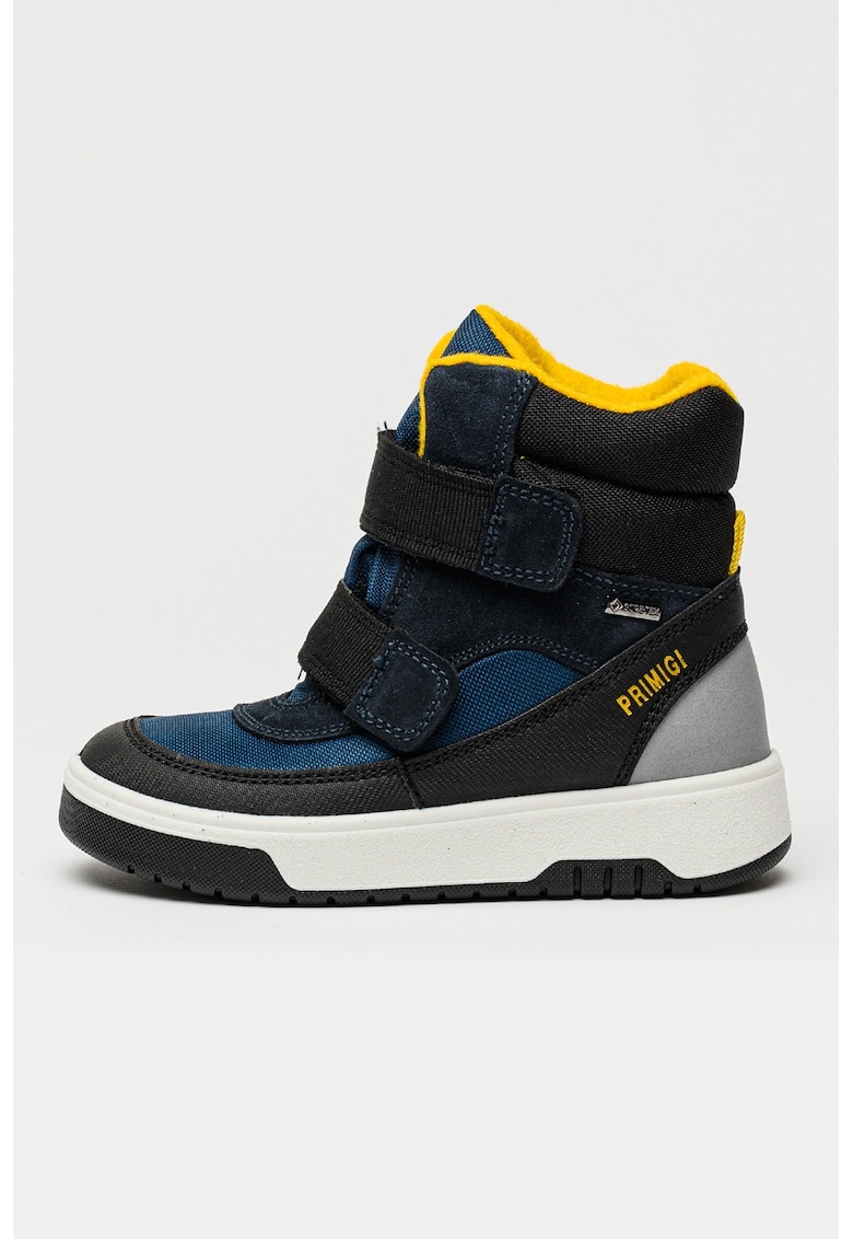 Ghete cu garnituri de piele intoarsa