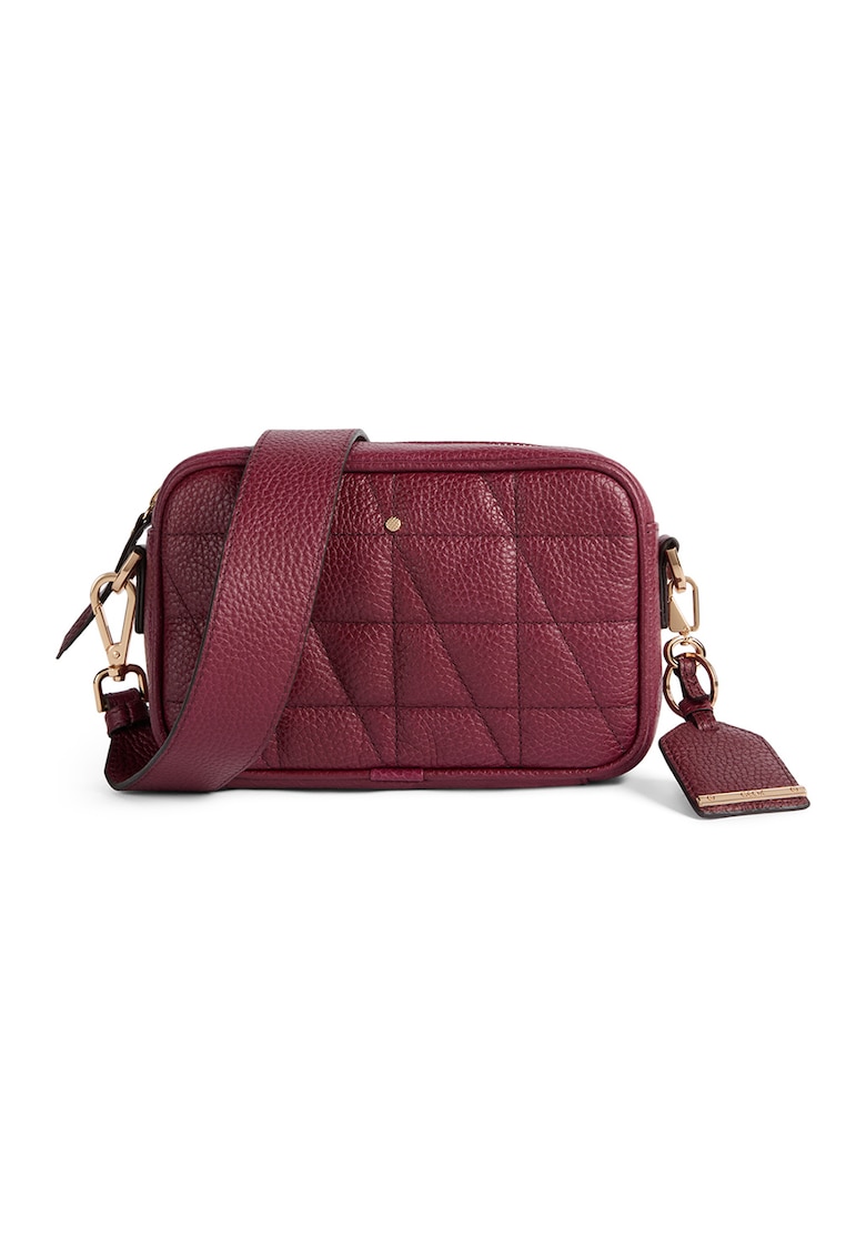 Geanta crossbody matlasata din piele Narcisia